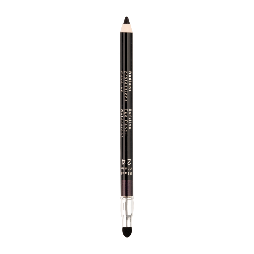 RADIANT PROFESSIONAL MAKE-UP Карандаш для глаз водостойкий, 24 чернослив / Softline Eye Pencil Waterproof 1,2 гр, фото 1
