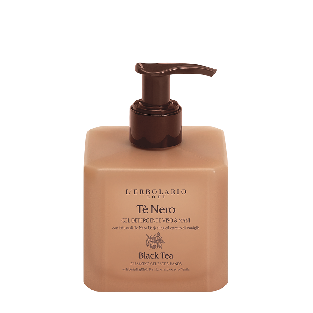 LERBOLARIO Гель очищающий для лица и рук / Black Tea Cleansing Gel Face&Hands 270 мл, фото 1