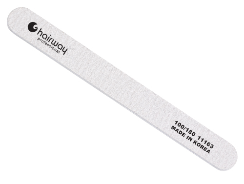 HAIRWAY Пилка стандарт зебра 100/180 (11028), фото 1