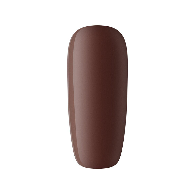 SOPHIN 0661 гель-лак для ногтей 2в1 база+цвет без использования UV/LED лампы, тёмно-коричневый с лиловым подтоном / Espresso 12 мл, фото 2