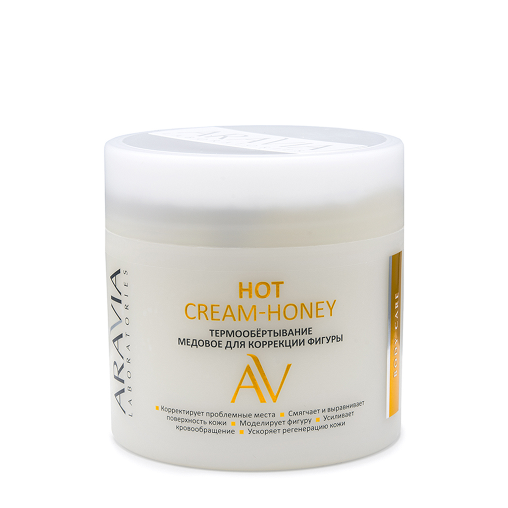 ARAVIA Professional Термообертывание медовое для коррекции фигуры / Hot Cream-Honey ARAVIA Laboratories 345 мл, фото 1