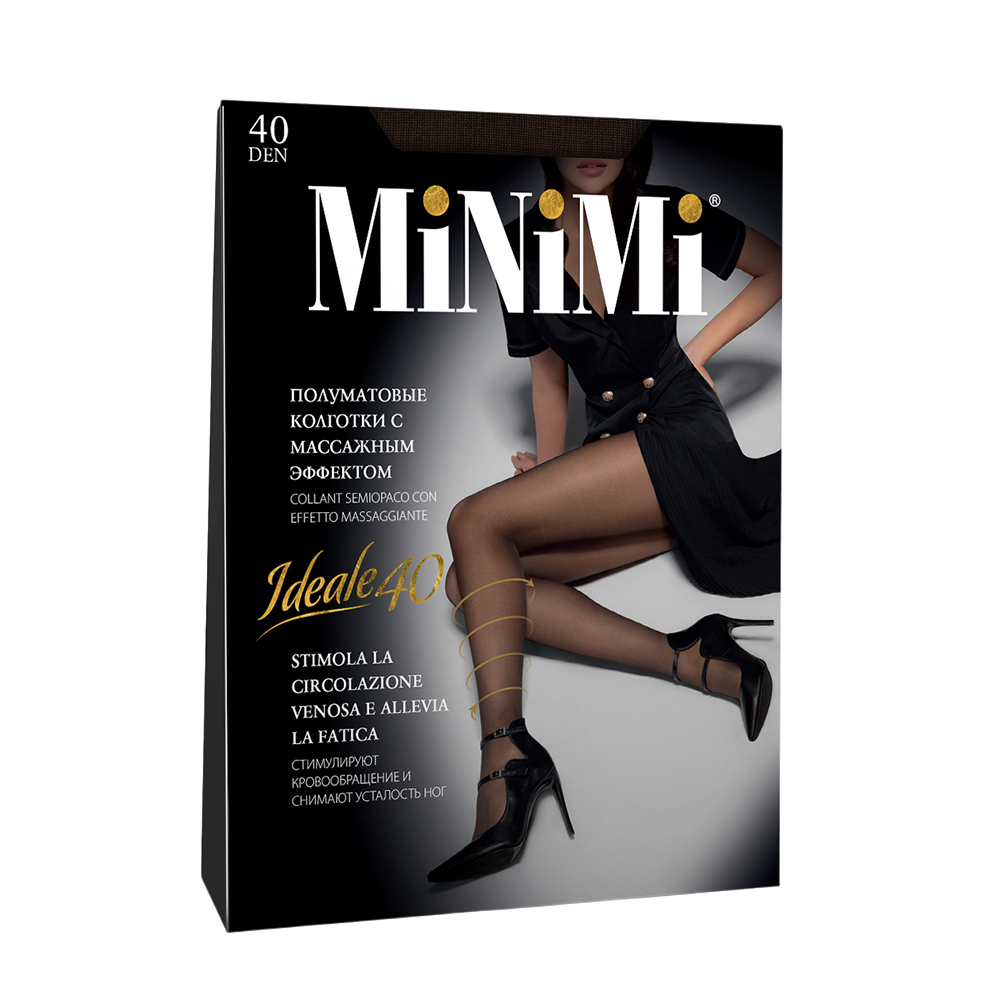 MINIMI Колготки Cappuccino 3, утяжка по ноге / Mini IDEALE 40, фото 1
