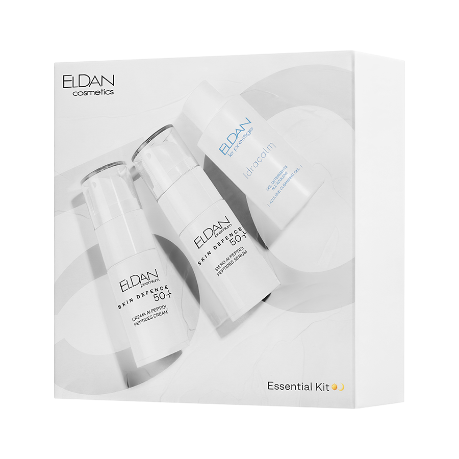 ELDAN cosmetics Набор Пептидный комплекс (гель 50 мл + крем 15 мл + сыворотка 15 мл) ELDAN, фото 2