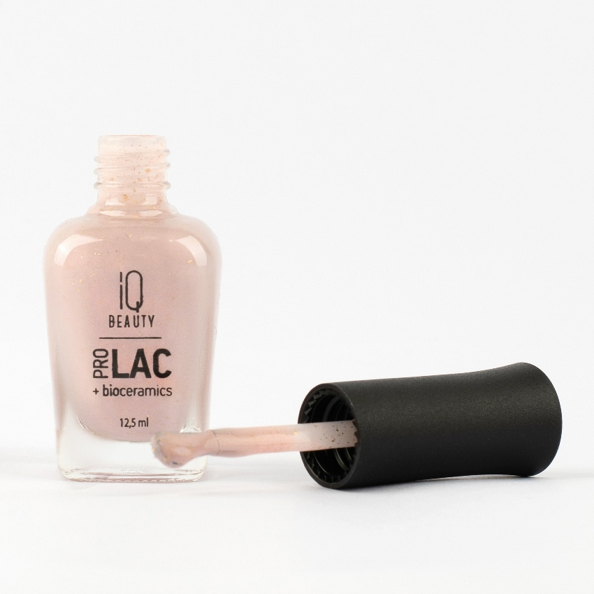 IQ BEAUTY 093лак для ногтей укрепляющий с биокерамикой / Nail Polish PROLAC+bioceramics 12,5 мл, фото 2