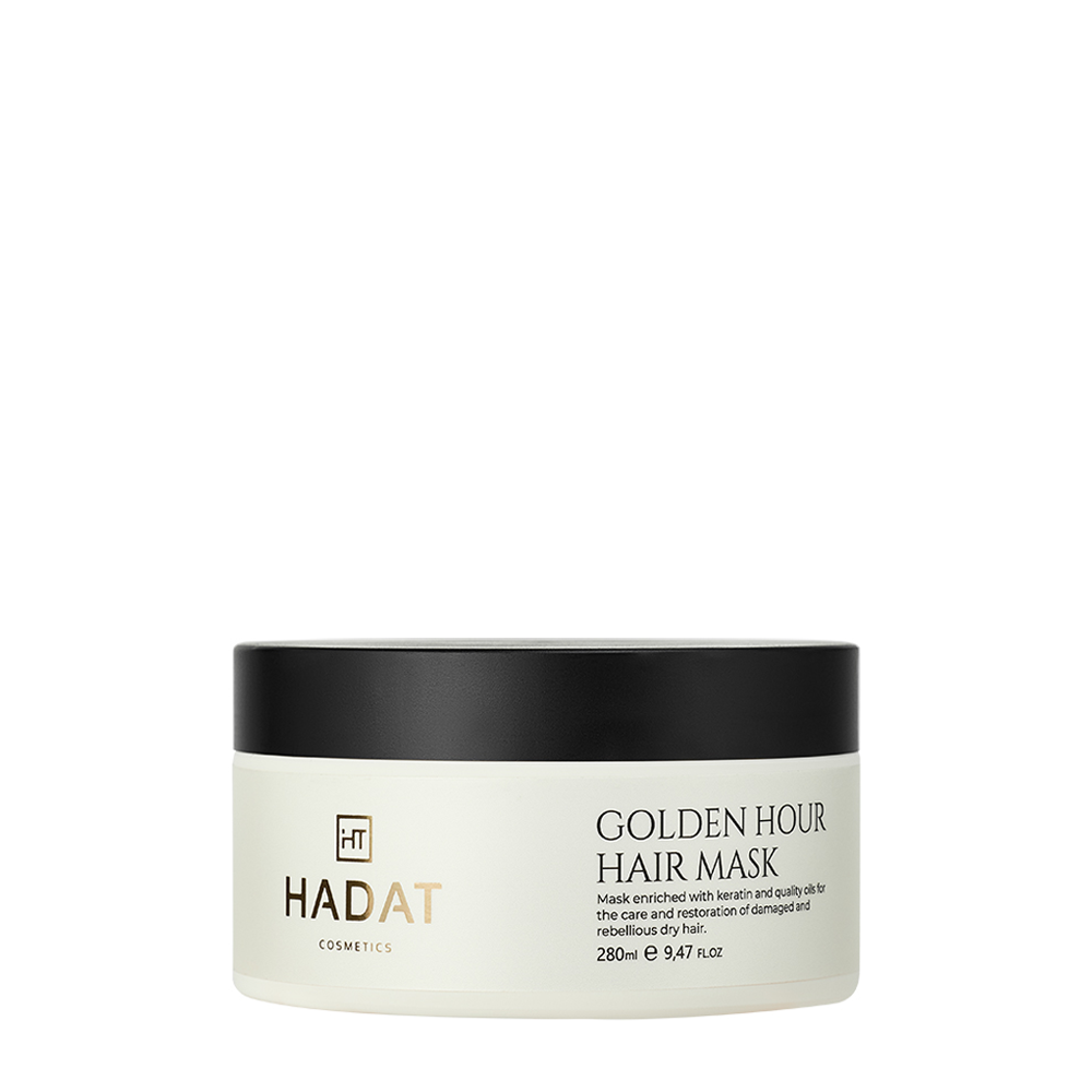 HADAT COSMETICS Маска интенсивная восстанавливающая для волос / GOLDEN HOUR HAIR MASK 280 мл, фото 1