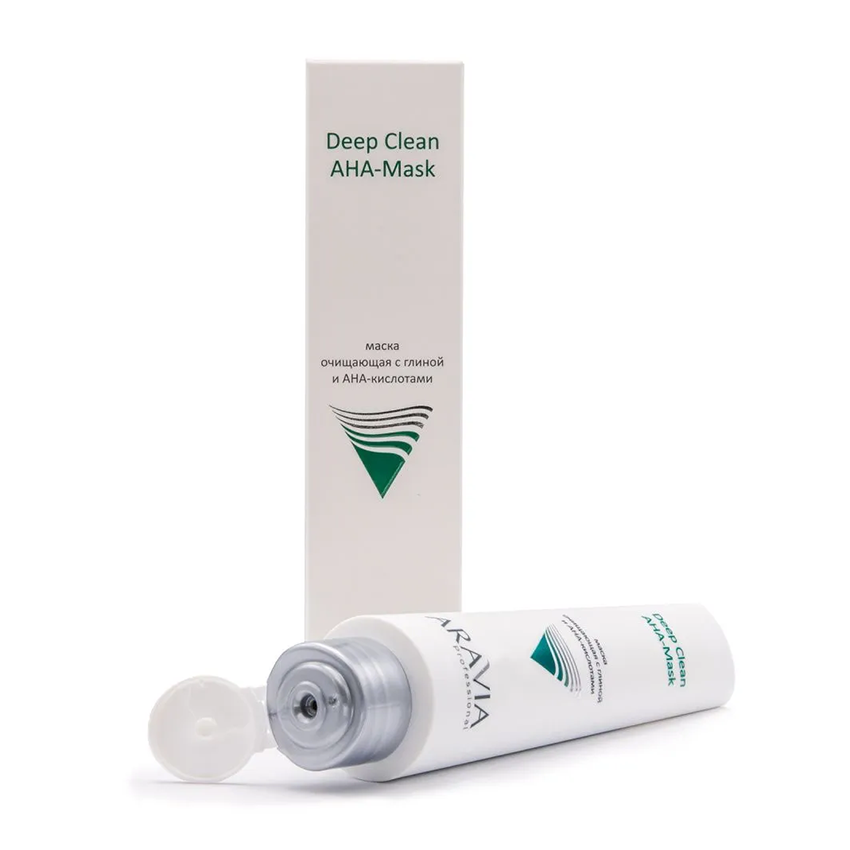 ARAVIA Professional Маска для лица очищающая с глиной и АНА-кислотами 100 мл, фото 3