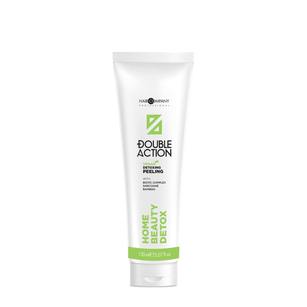 HAIR COMPANY Крем-скраб отшелушивающий детокс для кожи головы / DOUBLE ACTION 150 мл, фото 1