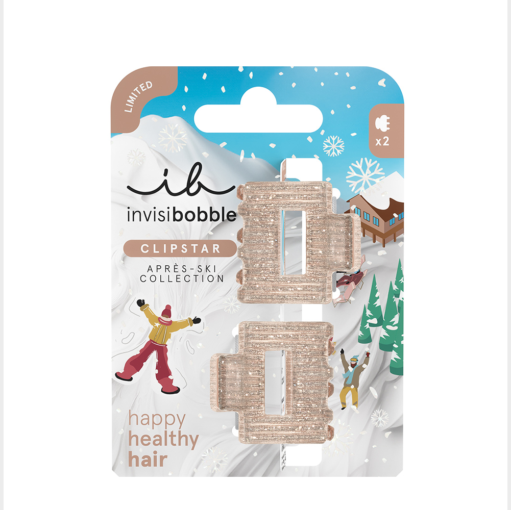 INVISIBOBBLE Заколка-крабик, мини / invisibobble CLIPSTAR Apres Ski Shimmer, фото 1