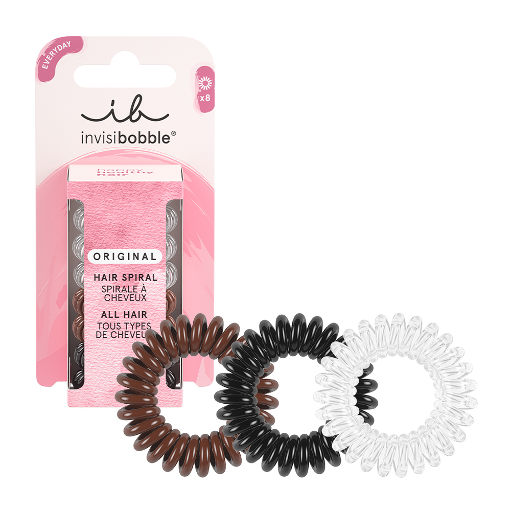 INVISIBOBBLE Набор резинок-браслетов для волос, 8 шт / invisibobble ORIGINAL The Hair Necessities, фото 1