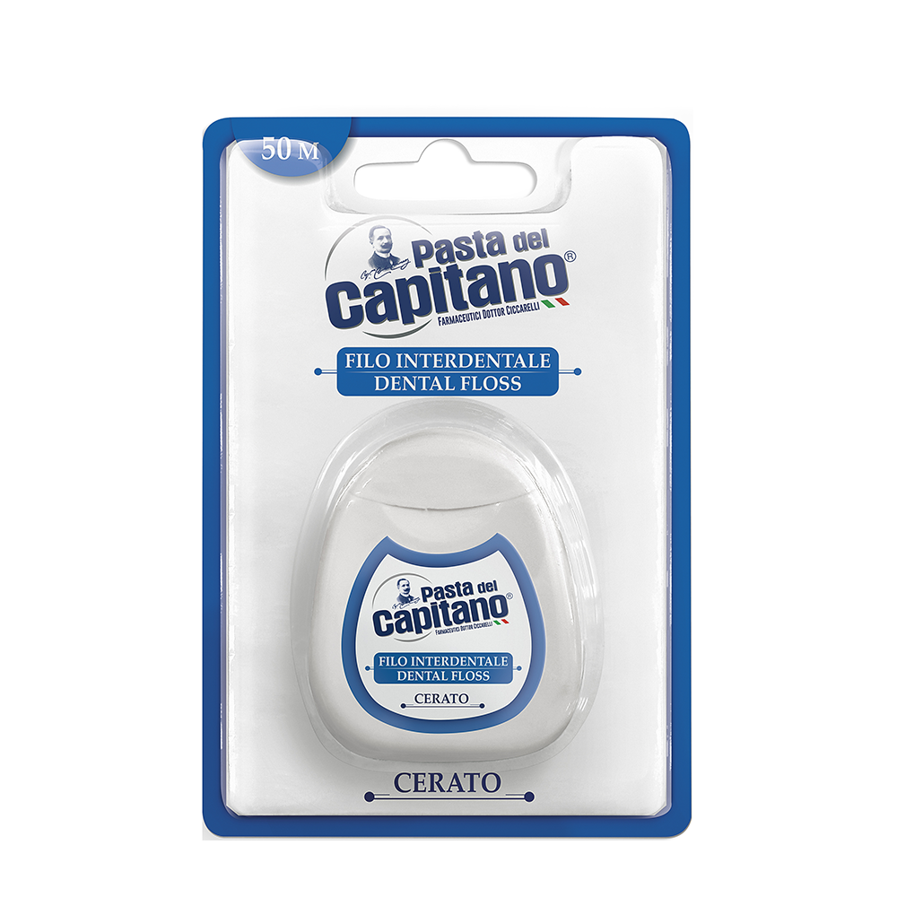 PASTA DEL CAPITANO Нить зубная / Dental Floss 50 м, фото 1