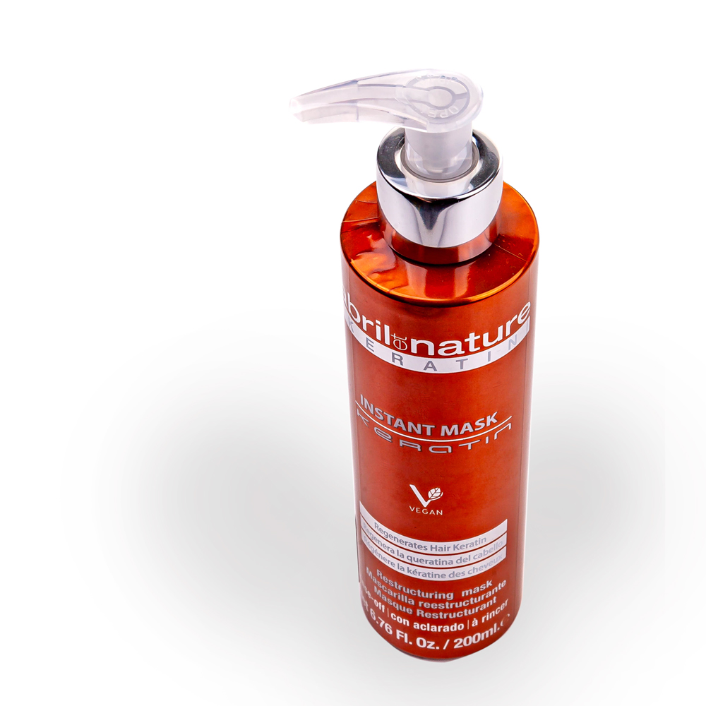 ABRIL ET NATURE Маска с кератином для волос / Instant Mask Keratin 200 мл, фото 5