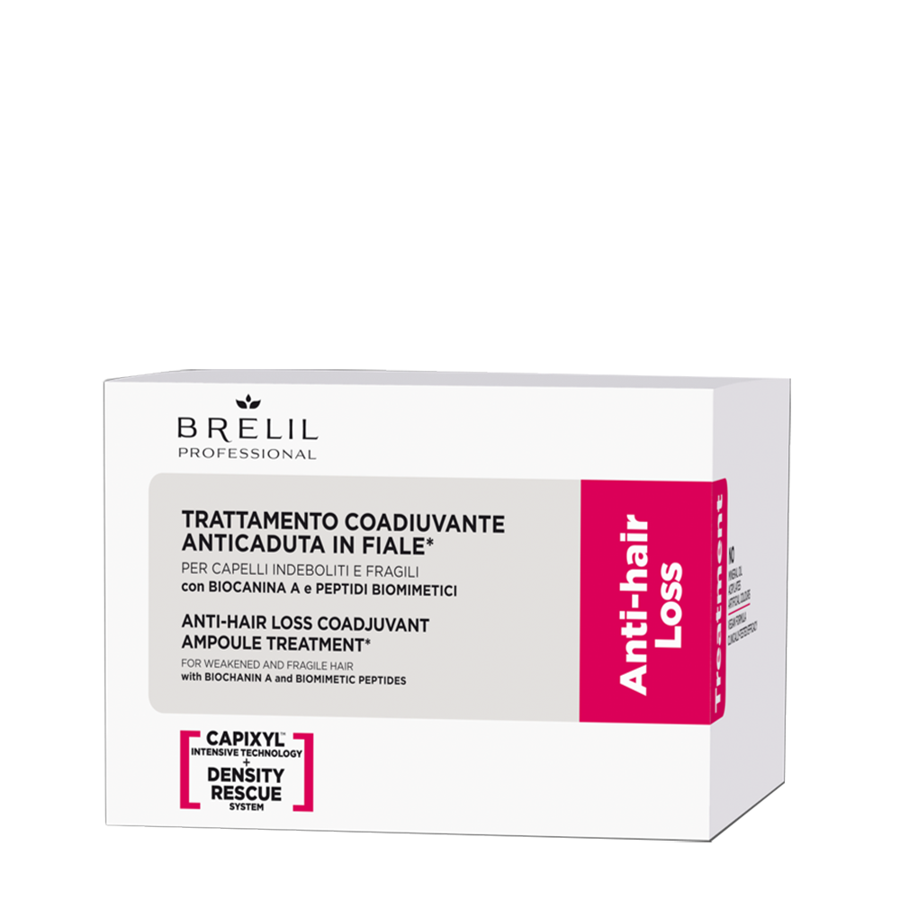 BRELIL PROFESSIONAL Лосьон вспомогательный против выпадения волос / ANTI-HAIR LOSS COADJUVANT AMPOULE TREATMENT 10*6 мл, фото 1
