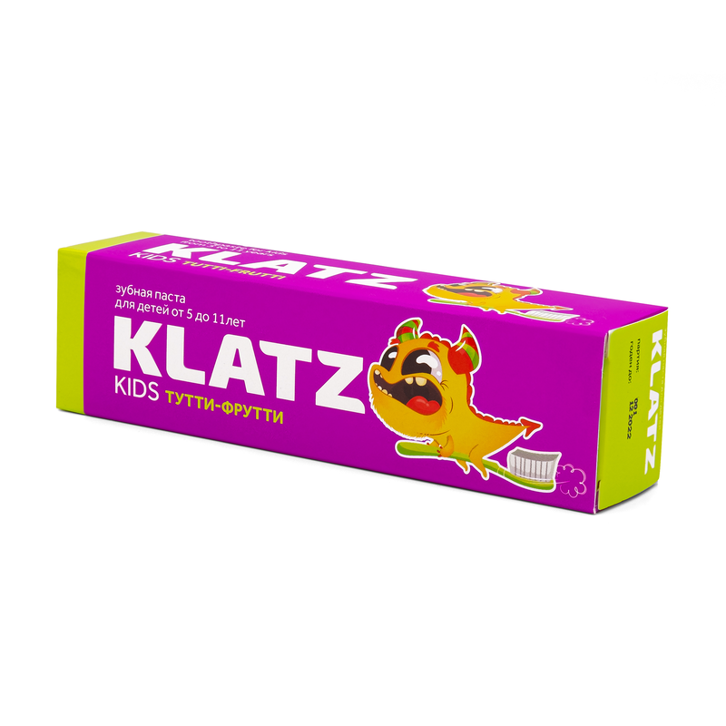 KLATZ Паста зубная Тутти-фрутти / KIDS 40 мл, фото 3