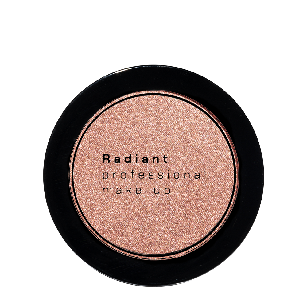 RADIANT PROFESSIONAL MAKE-UP Румяна компактные, 127 перламутровый абрикос / BLUSH COLOR 4 гр, фото 1