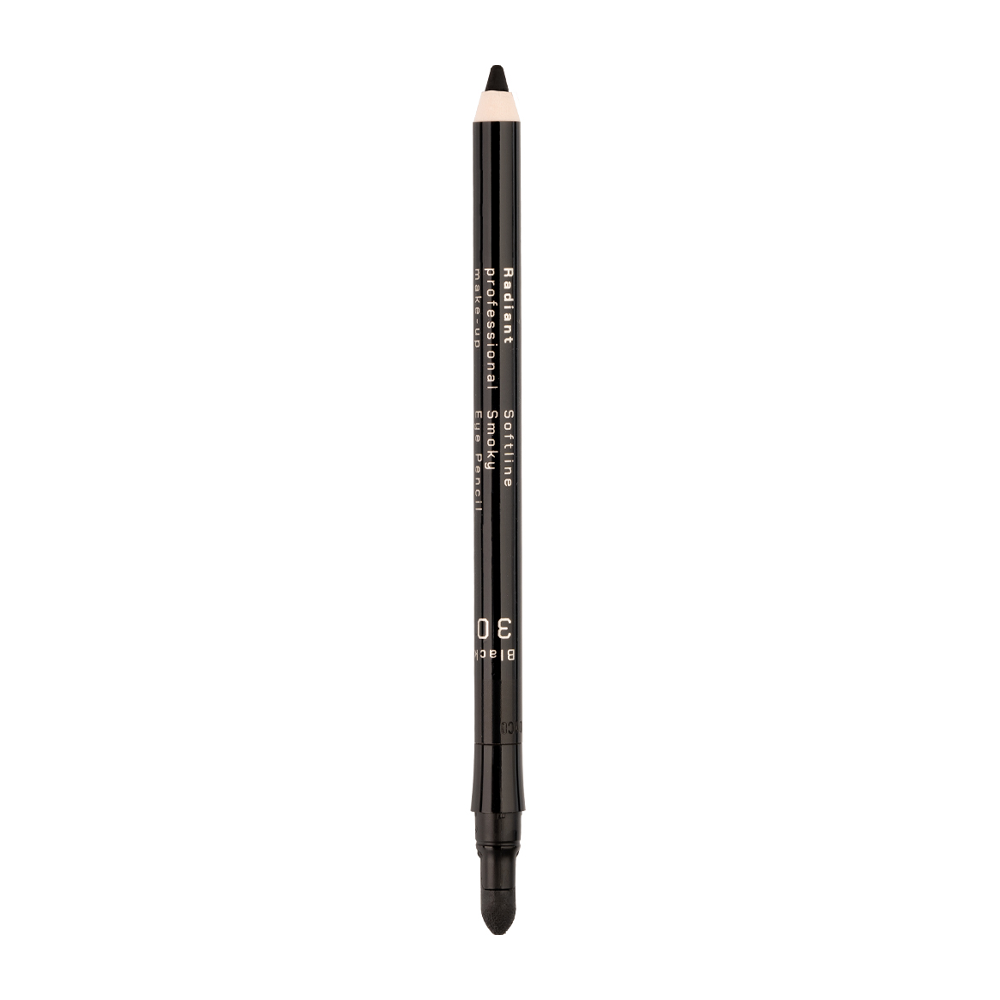 RADIANT PROFESSIONAL MAKE-UP Карандаш для глаз водостойкий, 30 черный смоки / Softline Eye Pencil Waterproof 1,2 гр, фото 1