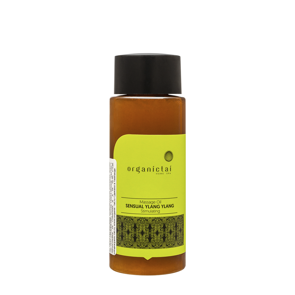 ORGANIC TAI Масло массажное возбуждающее для тела афродизиак Иланг-иланг 100 мл, фото 1