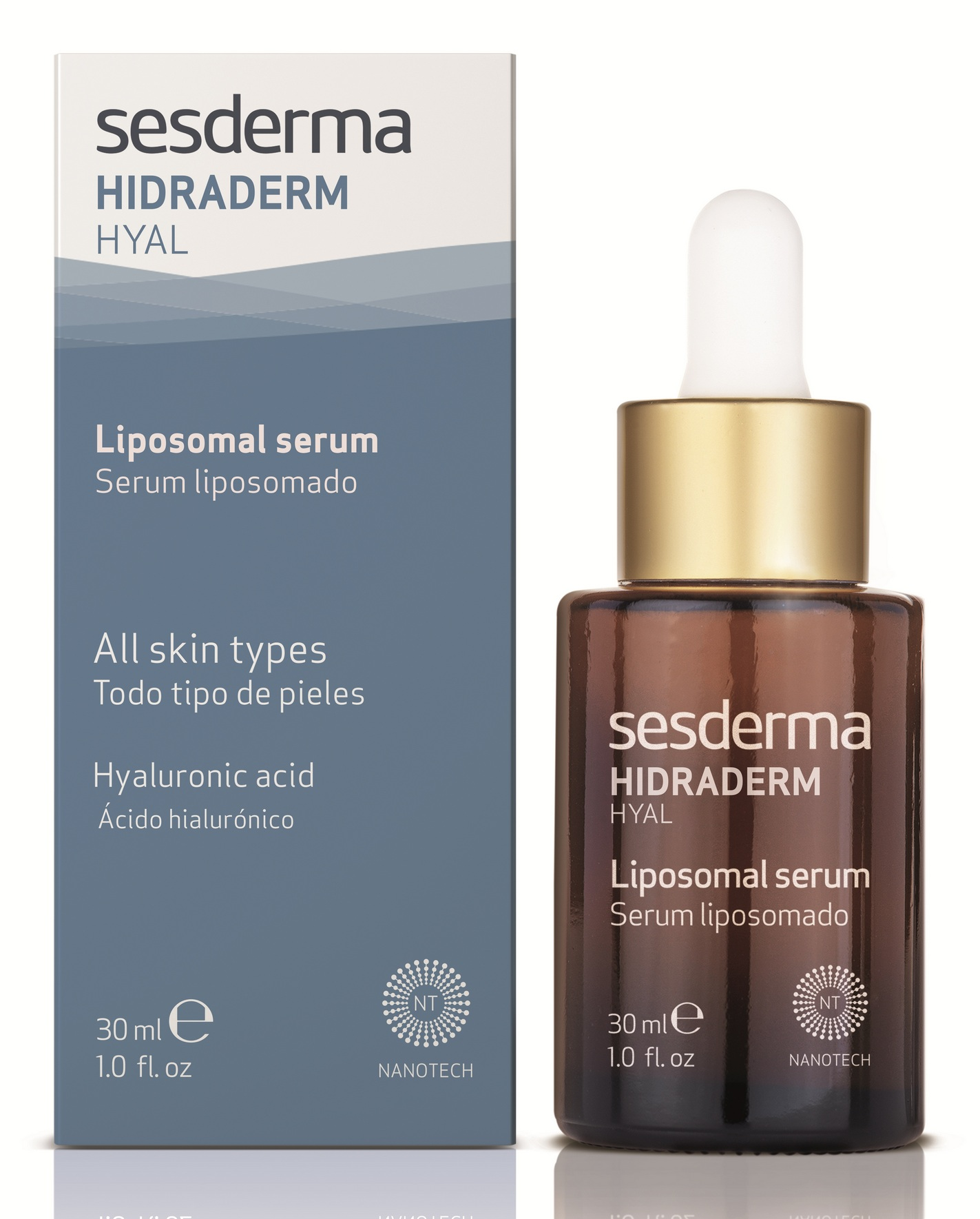 SESDERMA Сыворотка липосомальная с гиалуроновой кислотой для лица / HIDRADERM HYAL 30 мл, фото 3