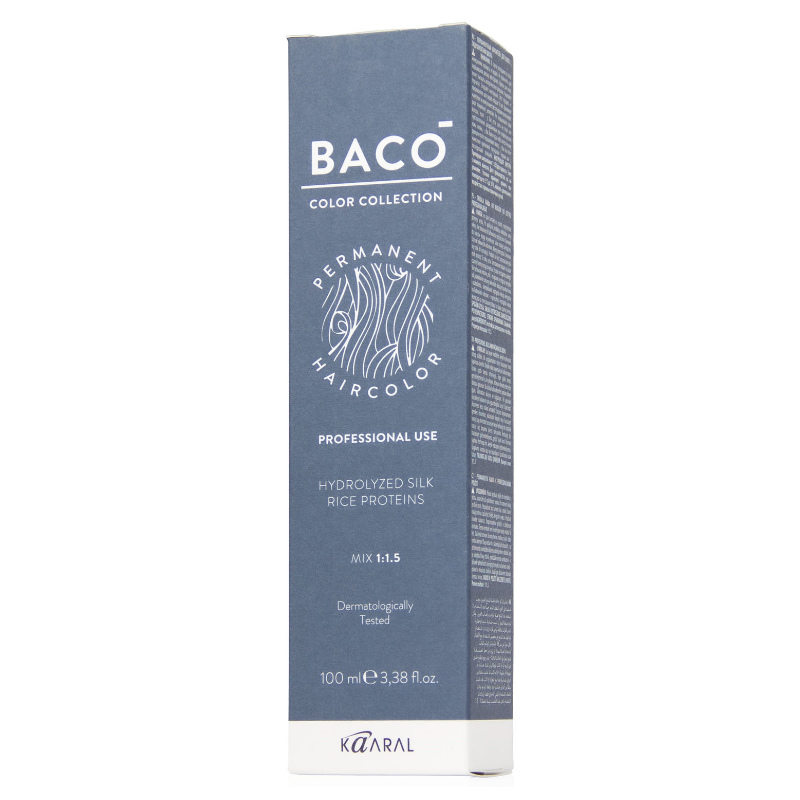 KAARAL 7.00 краска для волос, белокурый интенсивный / Baco COLOR 100 мл, фото 3