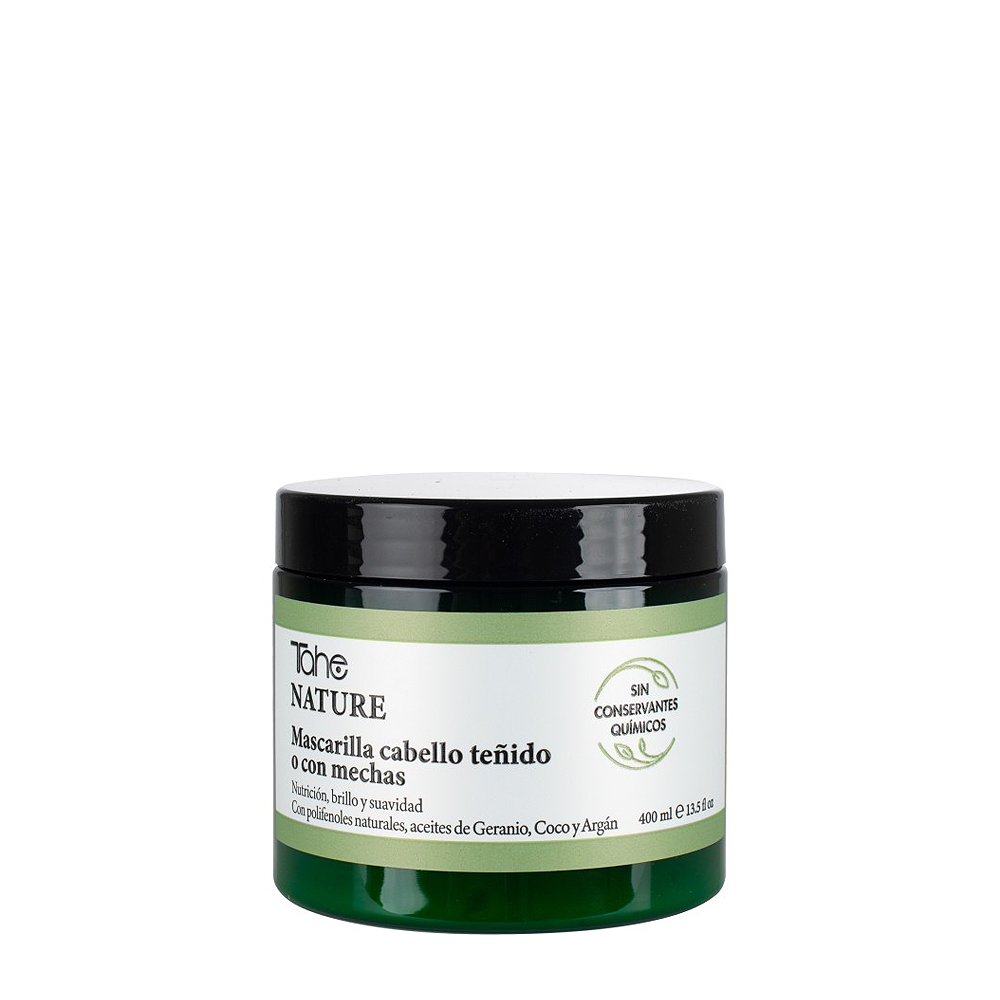 TAHE Маска кондицианирующая для окрашенных или осветленных волос / CONDITIONING MASK COLOURED OR HIGHLIGHTED 400 мл, фото 1