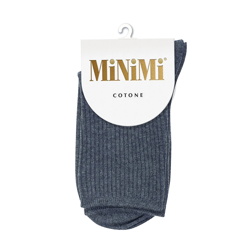 MINIMI Носки Nero Melange 39-41 (25-27) / MINI COTONE 1203, фото 1