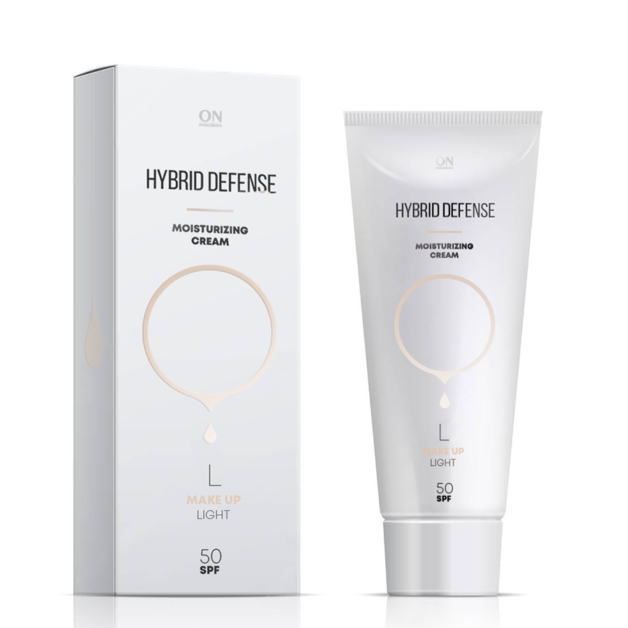 ONmacabim Крем-гибрид защитный c тонирующим эффектом Make Up Light SPF50 / System Plus 80 мл, фото 2