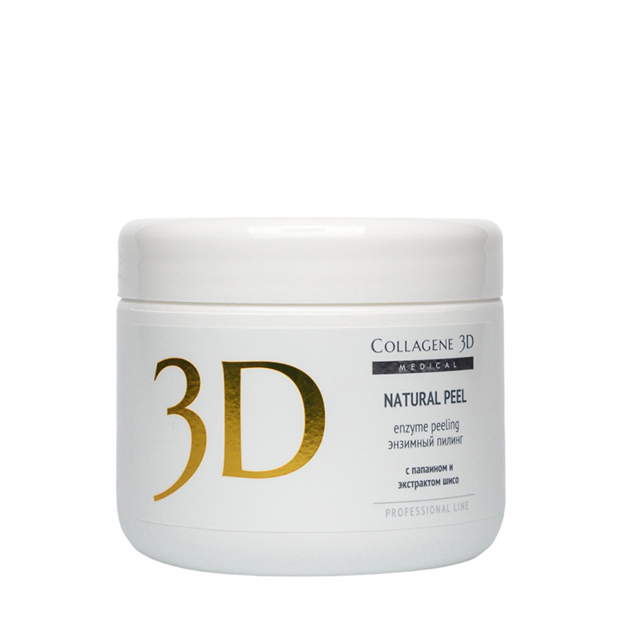 MEDICAL COLLAGENE 3D Пилинг с папаином и экстрактом шисо / Natural Peel 150 гр, фото 2