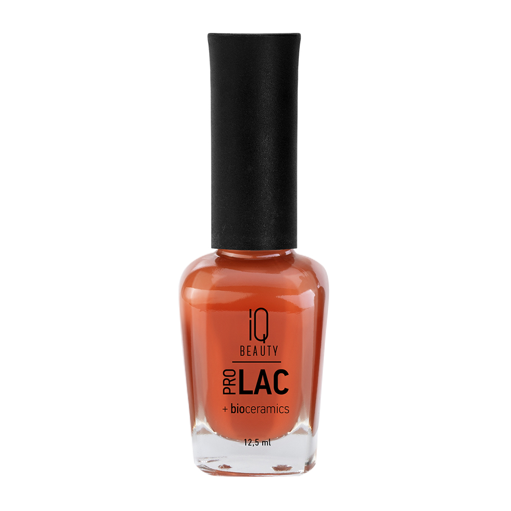 IQ BEAUTY 032 лак для ногтей укрепляющий с биокерамикой / Nail polish PROLAC + bioceramics 12.5 мл, фото 1