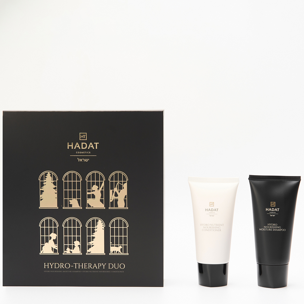 HADAT COSMETICS Набор для волос (шампунь 70 мл + кондиционер 70 мл) Hydro - Therapy Duo, фото 3