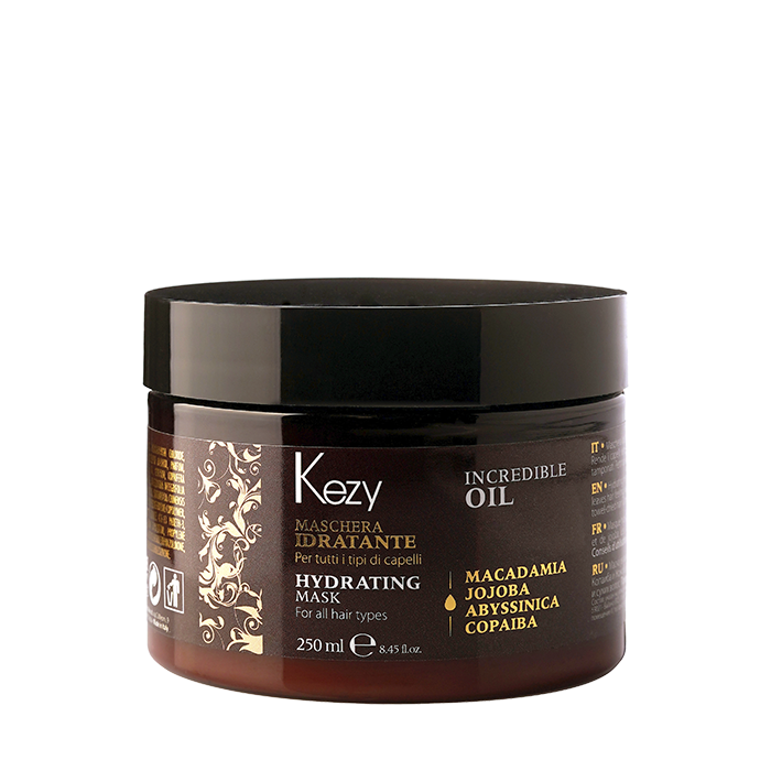KEZY Маска увлажняющая для всех типов волос / Hydrating mask 250 мл, фото 1