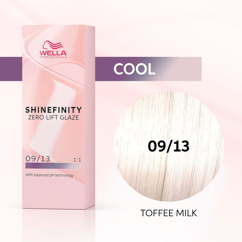 WELLA 09/13 гель-крем краска для волос / WE Shinefinity 60 мл, фото 3