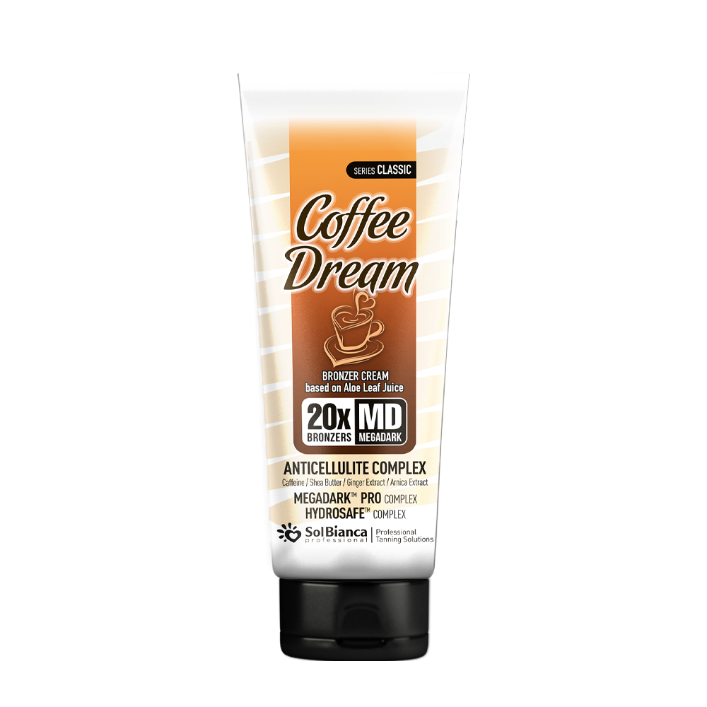 SOLBIANCA Крем-автозагар с кофеином, маслом дерева ши, экстрактами имбиря и арники / Coffee Dream 125 мл, фото 1