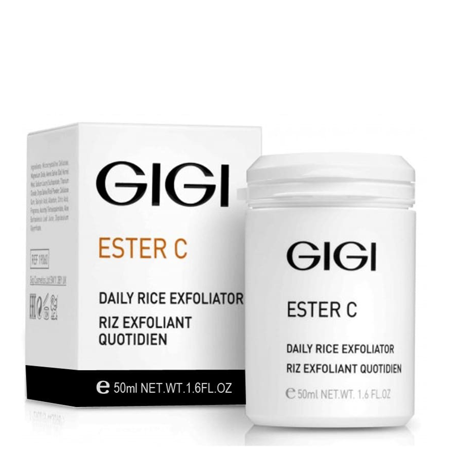 GIGI Эксфолиант для очищения и микрошлифовки кожи / ESTER C Daily RICE Exfoliator 50 мл, фото 2