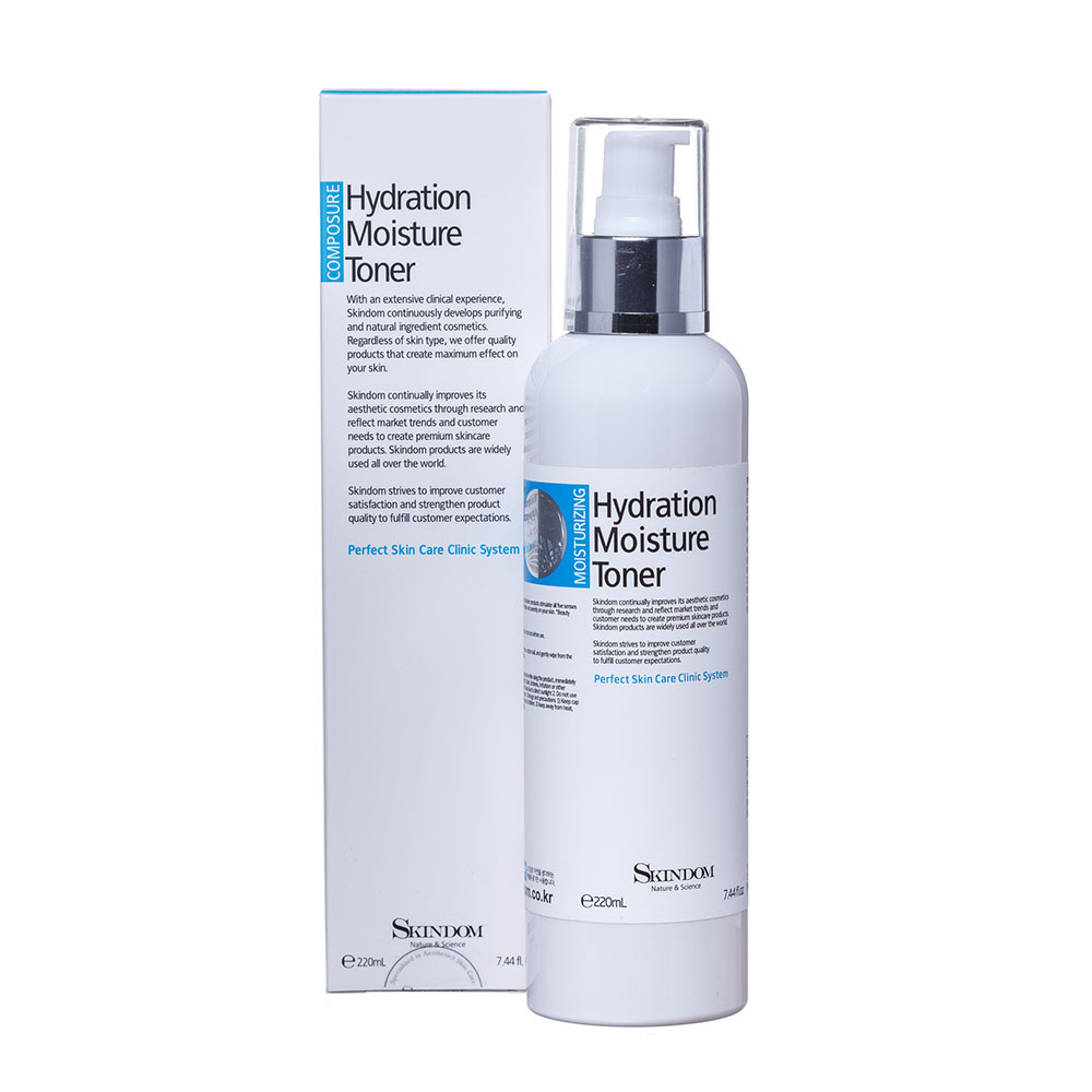 SKINDOM Тоник глубоко увлажняющий для лица / HYDRATION MOISTURE TONER 220 мл, фото 2