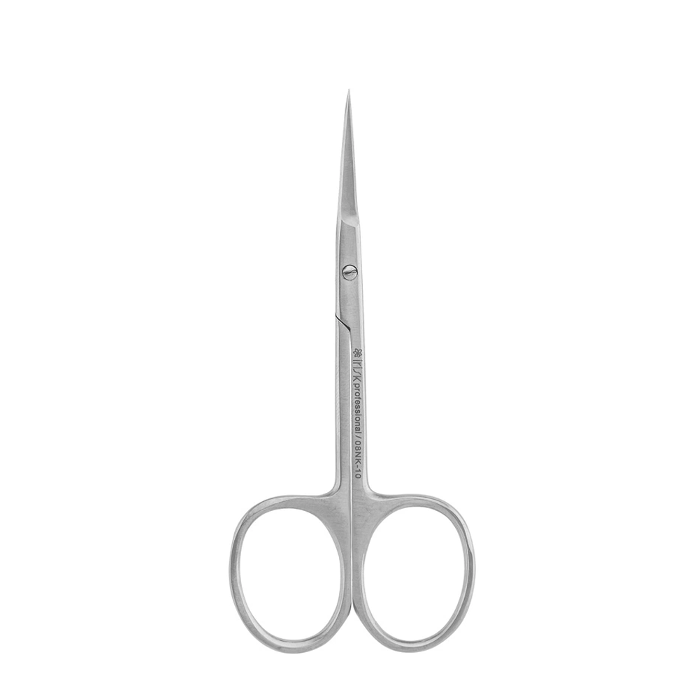 IRISK PROFESSIONAL Ножницы для кутикулы 08NK-10 матовые, ручная заточка, длина 10 см, фото 1