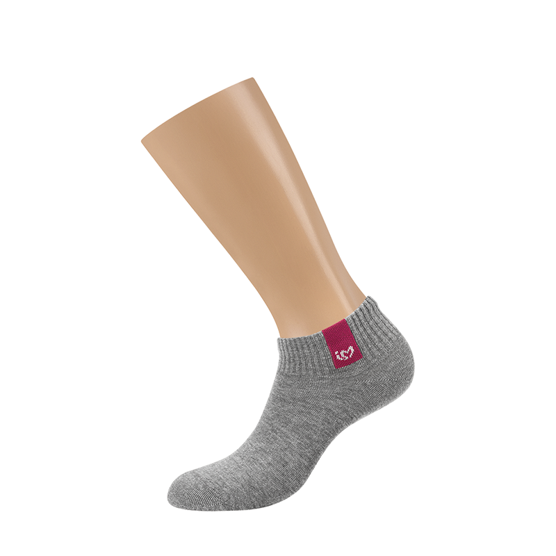 MINIMI Носки с провязанной эмблемой на паголенке Grigio Melange 35-38 / MINI TREND 4211, фото 3