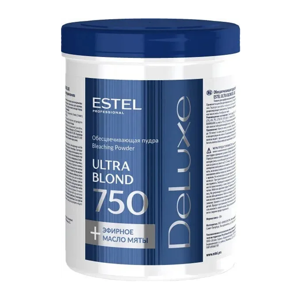 ESTEL PROFESSIONAL Пудра обесцвечивающая / Ultra Blond DeLuxe 750 мл, фото 1