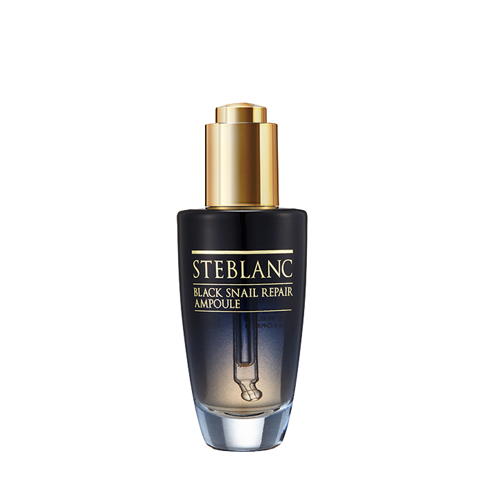 STEBLANC Сыворотка с муцином черной улитки для лица / Black Snail Repair Ampoule 50 мл, фото 1
