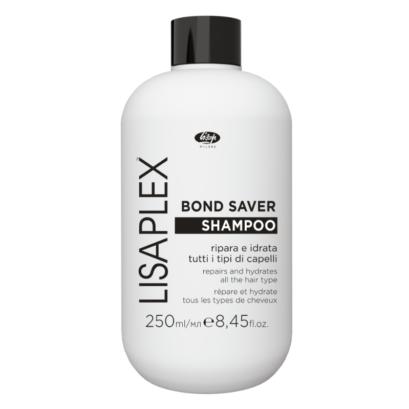 LISAP MILANO Шампунь восстанавливающий / LISAPLEX BOND SAVER SHAMPOO 250 мл, фото 1