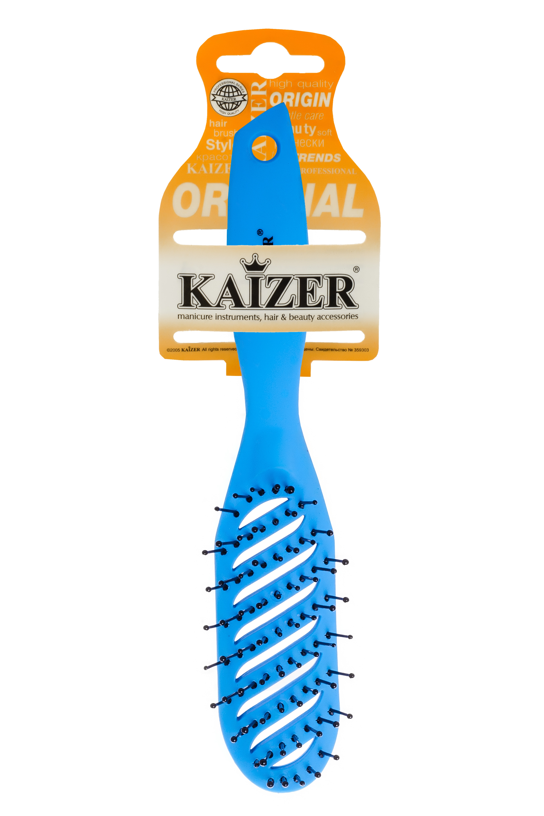 KAIZER Расческа вентиляционная, цвет ассорти, фото 4