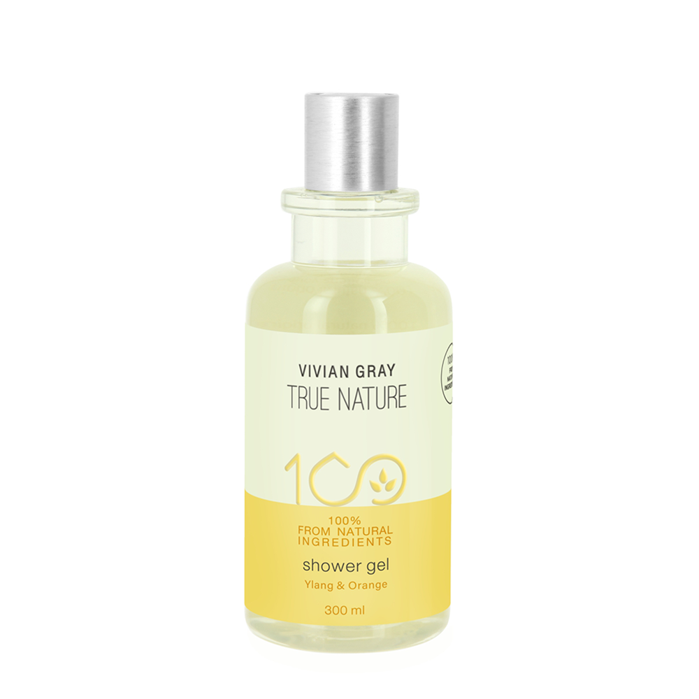 VIVIAN GRAY Гель для душа, иланг-иланг и апельсин / Vivian Gray True Nature Shower Gel Ylang & Orange 300 мл, фото 1
