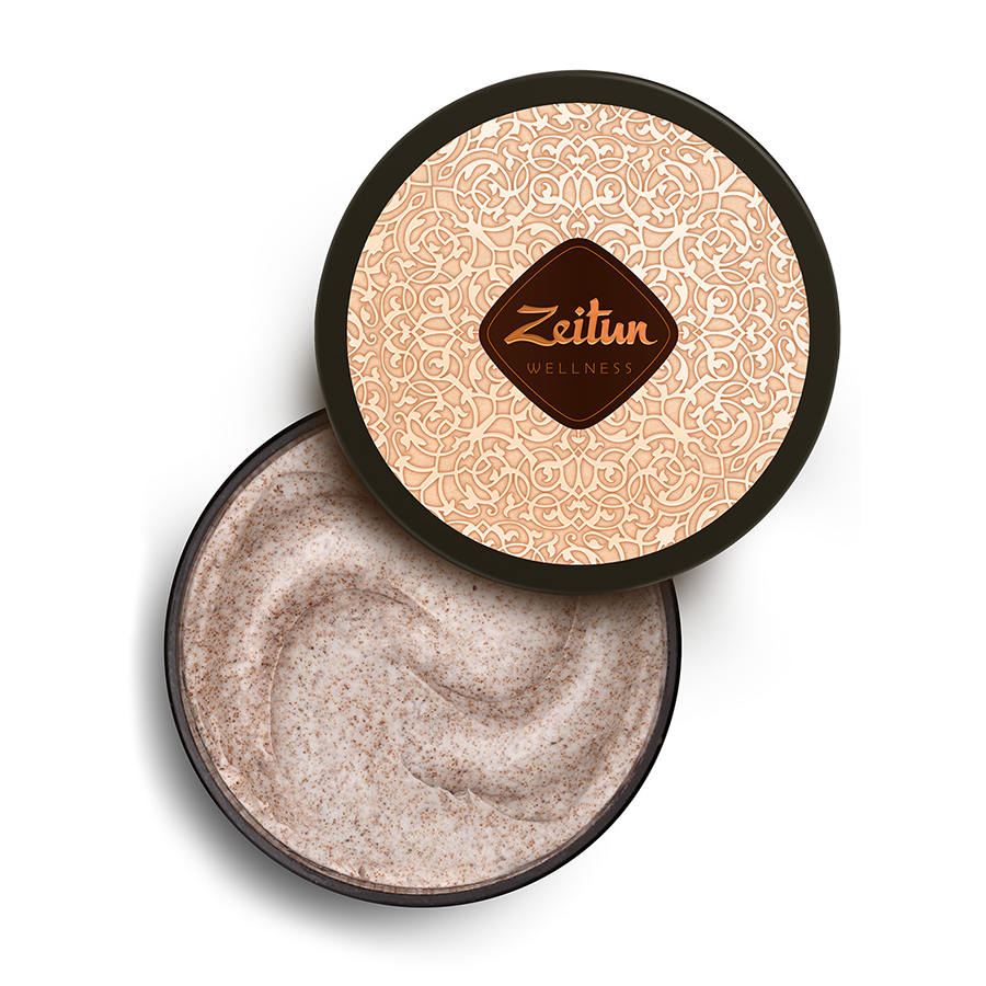 ZEITUN Крем-скраб насыщенный для тела Ритуал наслаждения / Delight 200 мл, фото 5
