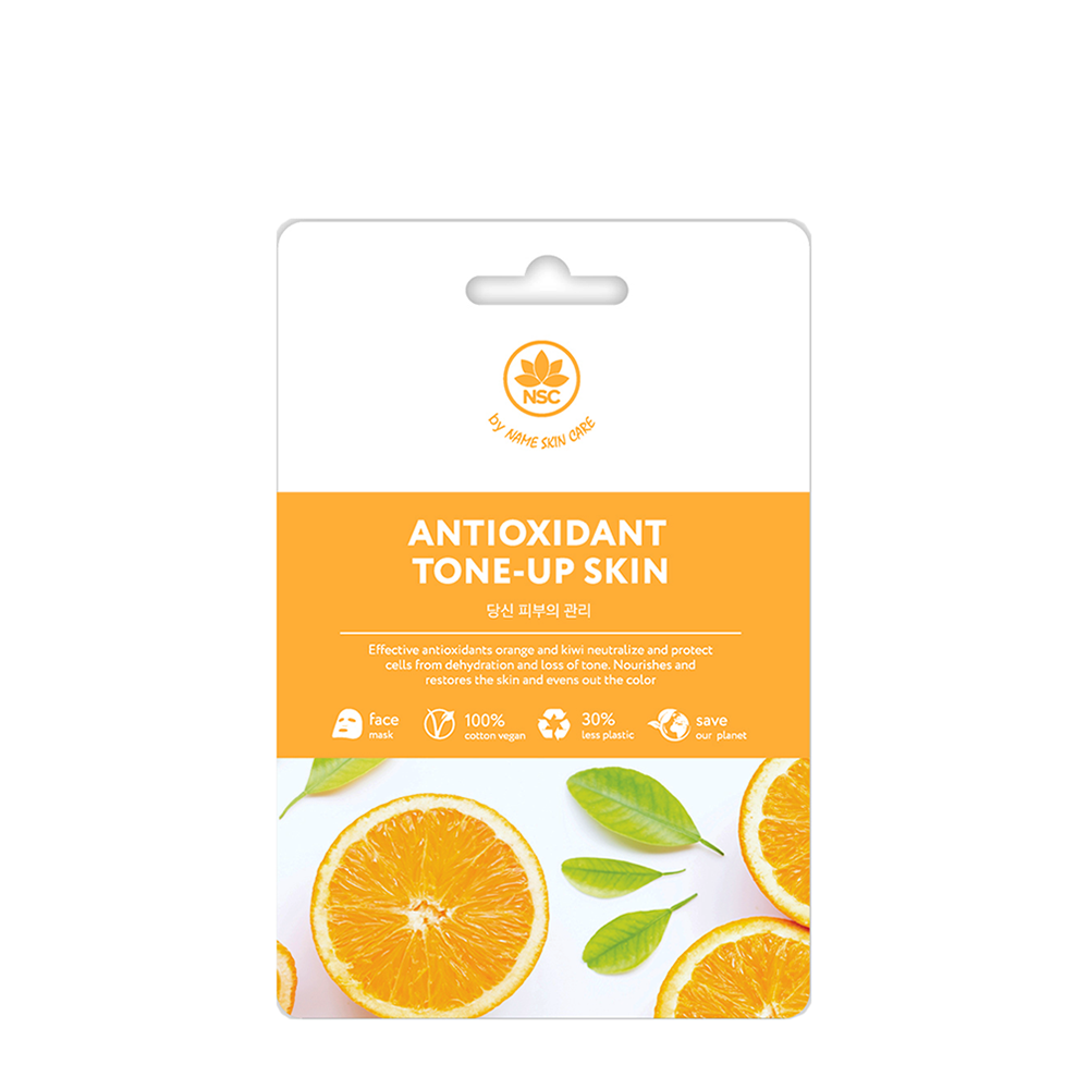 NAME SKIN CARE Маска тканевая антиоксидантная и тонус кожи / NSC 22 гр, фото 1