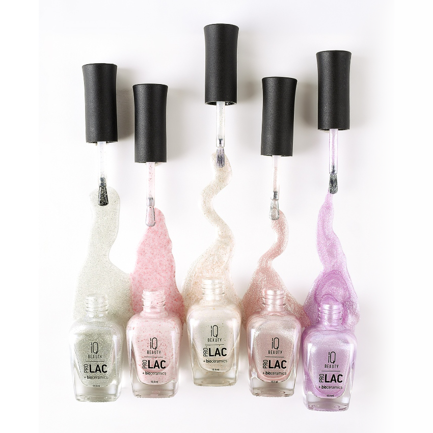 IQ BEAUTY 106 лак для ногтей укрепляющий с биокерамикой / Nail Polish PROLAC+bioceramics 12,5 мл, фото 7