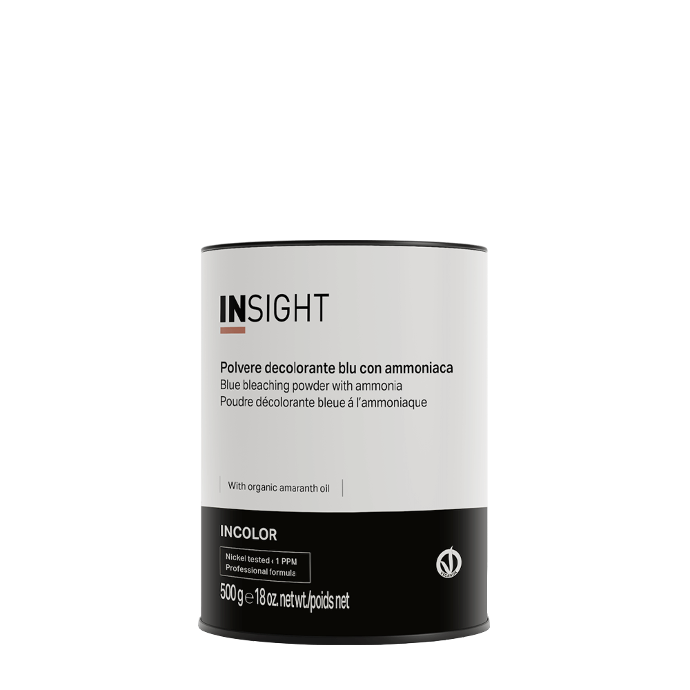 INSIGHT Порошок синий обесцвечивающий с маслом амаранта и сафлора / BLUE BLEACHING POWDER 500 гр, фото 1