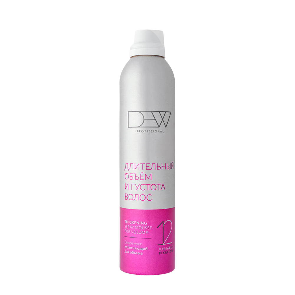 DEW PROFESSIONAL Спрей-мусс уплотняющий для объема волос / Thickening Spray Mousse For Volume 300 мл, фото 1