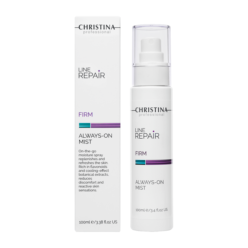 CHRISTINA Спрей омолаживающий для лица / Line Repair Firm Always-On Mist 100 мл, фото 2