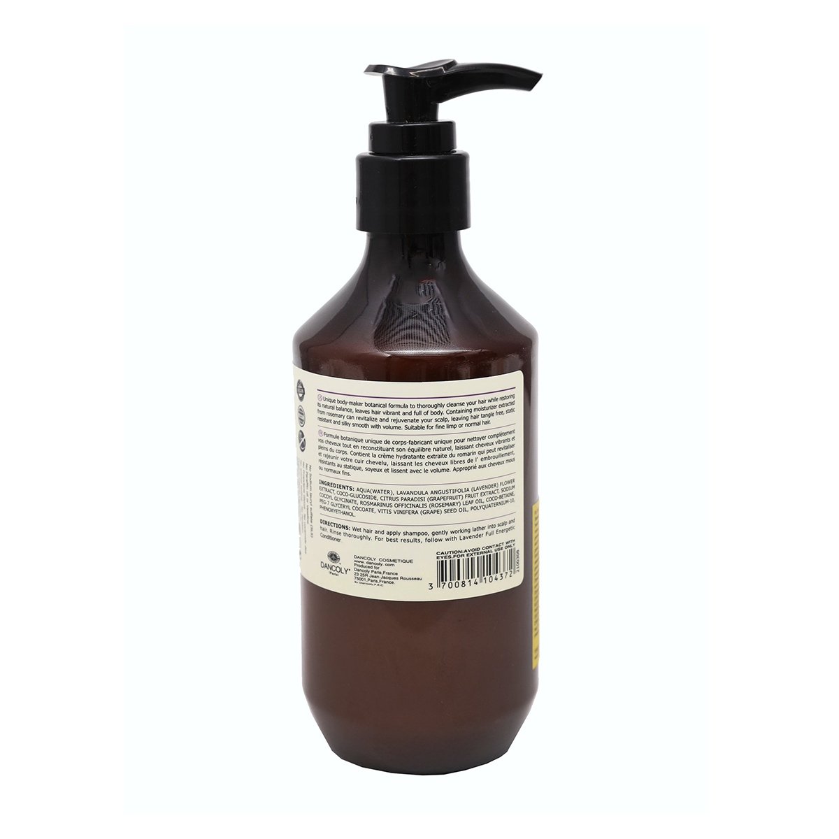 ANGEL PROFESSIONAL Шампунь энергетический для тонких, поврежденных или нормальных волос с лавандой / Angel Provence 250 мл, фото 2