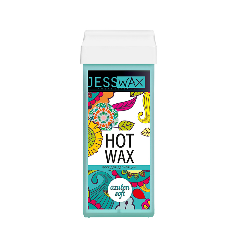 JESSNAIL Воск для депиляции, картридж / JessWax Azulene 100 мл, фото 1