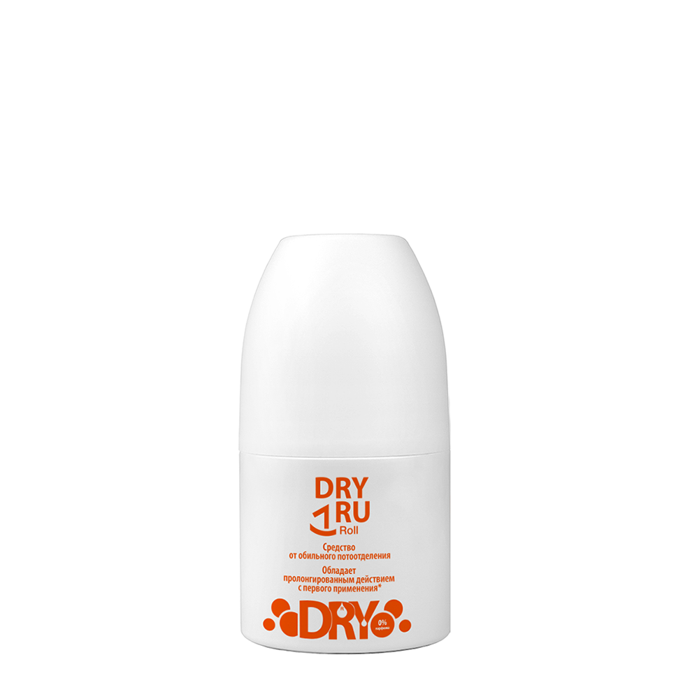 DRY RU Средство от обильного потоотделения с пролонгированным действием / Roll 50 мл, фото 1