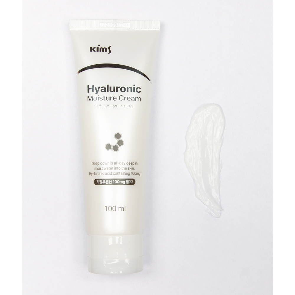 KIMS Крем для лица с гиалуроновой кислотой / Kims Hyaluronic Moisture Cream 100 мл, фото 3